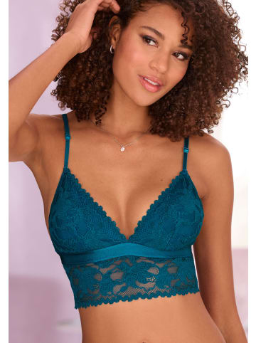 Bralette-BH in smaragd