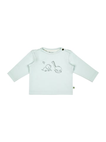 Langarmshirt Rexi in helltürkis