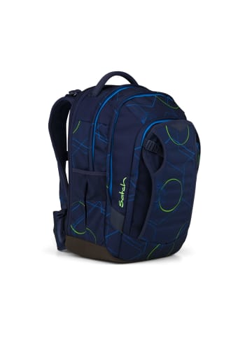 Schulrucksac-Setk MATCH PLUS "Blue Tech" 4-tlg. in Blau