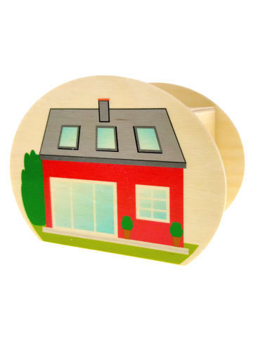 Spardose "Haus" in bunt
