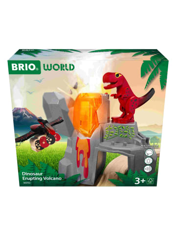 BRIO World - 36092 Dinosaurier-Vulkan mit - Ab 3 Jahren