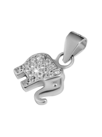 Mädchen Anhänger aus 925 Silber in silber
