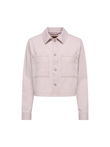 Jeansjacke in burnished lilac
