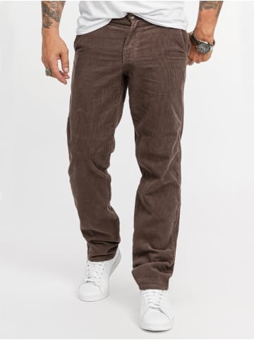Stoffhose in Mocca