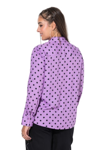 Hemdbluse in flieder