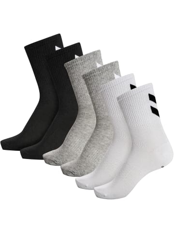 Crew Socken Hmlchevron Erwachsene in BLACK/WHITE/GREY