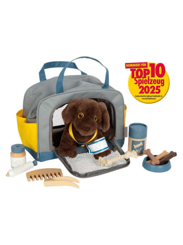 14-tlg. Pflege-Set für Hunde mit Tasche, in gray