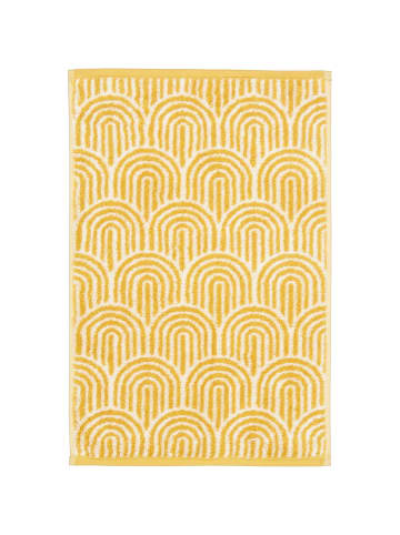 Cawö Handtücher Maison Bögen 6268 gold - 35 in gold - 35