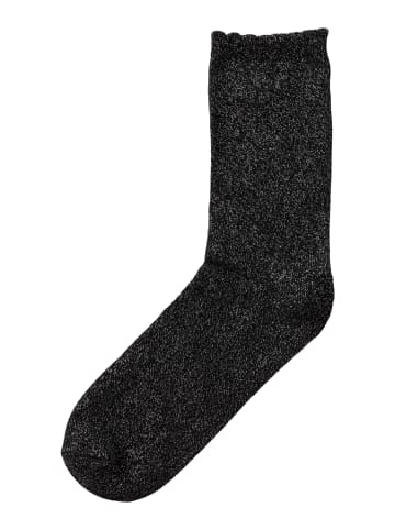 Nkfglitter Glitzersocken in black