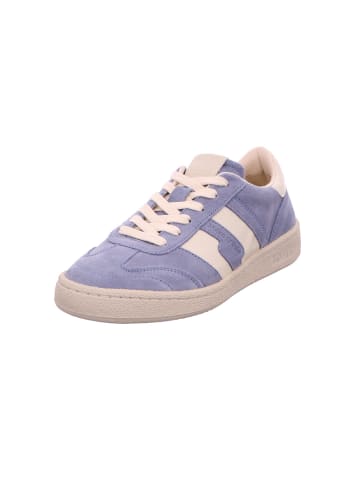 Schnürschuh in blau