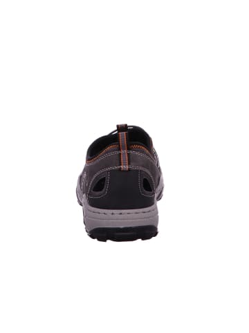 Slipper in schwarz/rauch/rauch