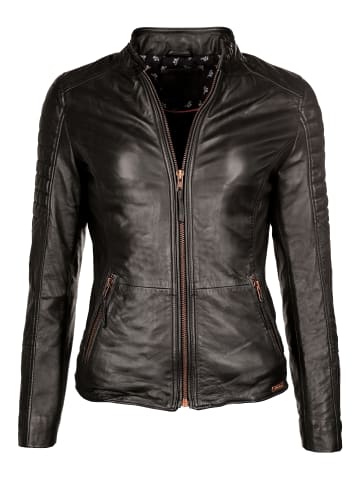 Lederjacke Larry in schwarz