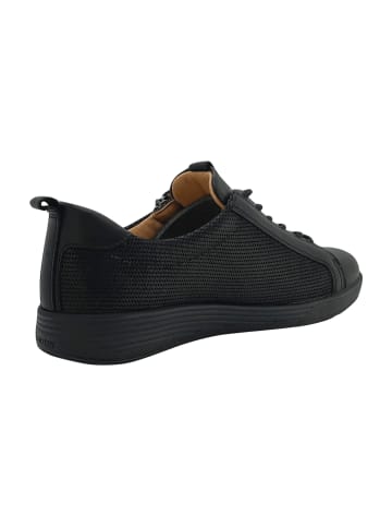 Komfort Schnürschuhe in Schwarz