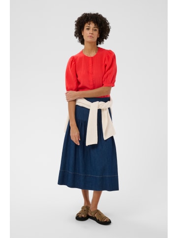 Langarm - Hemd AzraPW Feminine Form in Poppy Red