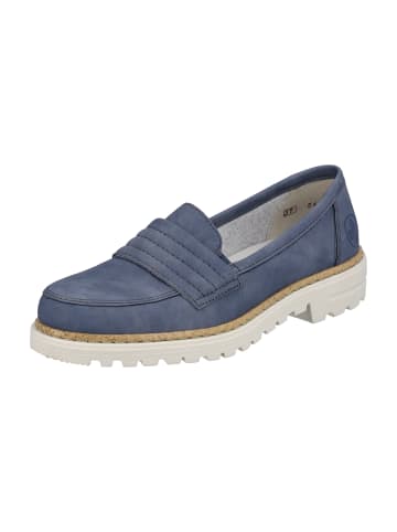 Klassische Slipper in Blau