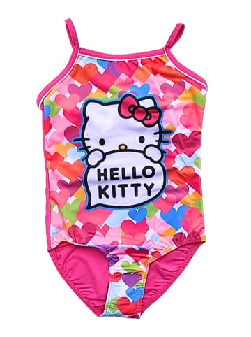 Badeanzug Hello Kitty Herzen in Pink