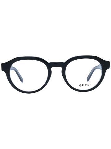 Unisex Optische Fassungen Rund Schwarz