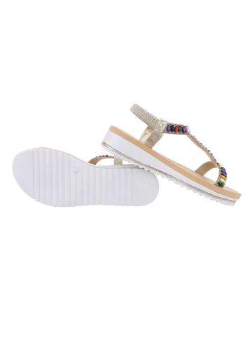 Sandale & Sandalette in Gold