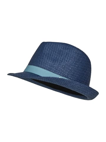Strohhut Garniturband in mittelblau