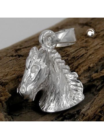 Anhänger 12x15mm Silber 925 in silber