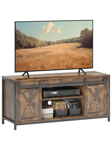 TV-Schrank in Rustikal-Braun 120L x 40B x 54H cm