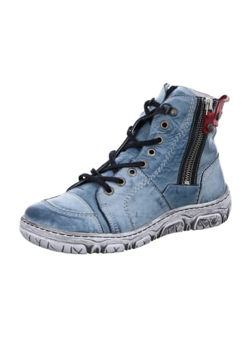 Komfort Stiefeletten in Blau
