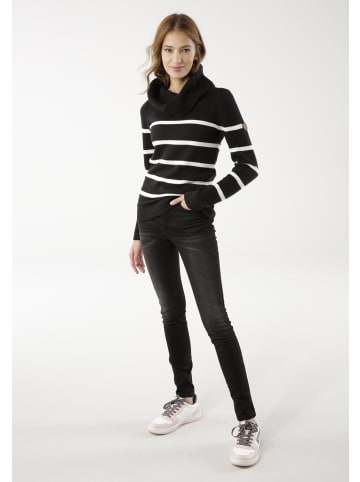 5-Pocket-Jeans in schwarz