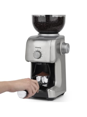 Elektrische Kaffeemühle GRD830 in Silber