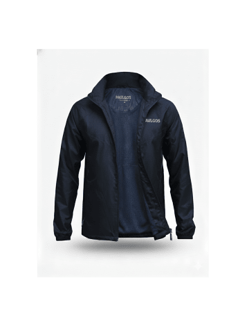 Herren Regenjacke Funktionsjacke in Navi-Blau