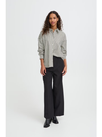 Langarm - Hemd IHKITTA Regular fit in Black