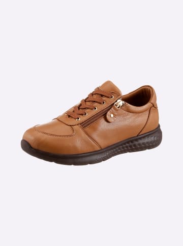 Schnürschuh in cognac