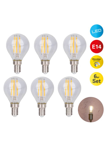 LED Leuchtmittel "DAFFY" in klar/transparent - EEK F