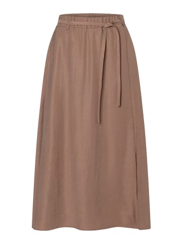 femininer Midi-Schlupfrock in brown