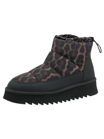 Stiefelette in BLACK/LEOPARD