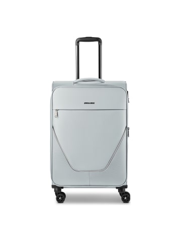 taska 4 Rollen Trolley M 65 cm mit Dehnfalte grey