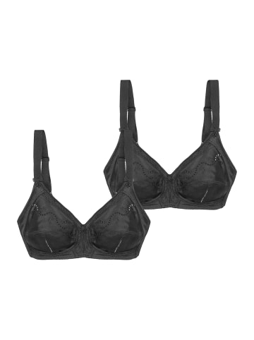 Bügelloser BH Doreen + Cotton in Black