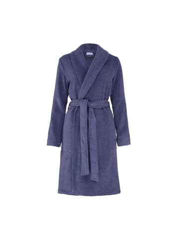 Schalkragenmantel Homewear in blueberry