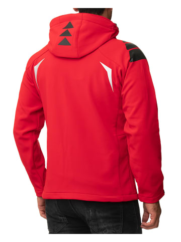 Herren Regular Fit Softshelljacke  in Red