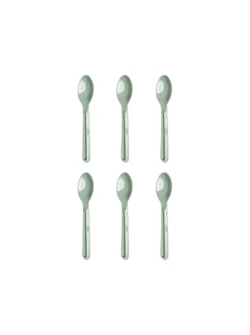 MICHELINO 6-teiliges Mehrweg Kunststoffbesteck-Set Serie in Grün