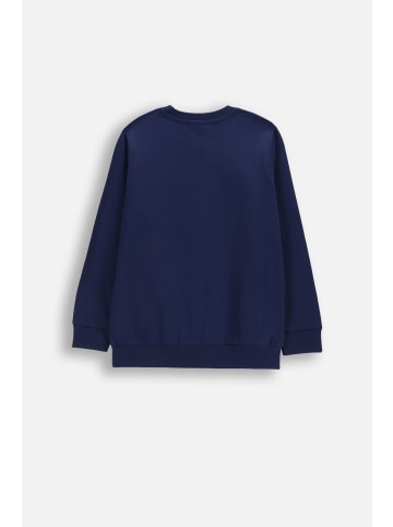 Sweatshirt in dunkelblau