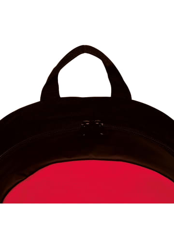 Rucksack Essential Junior in rot/schwarz