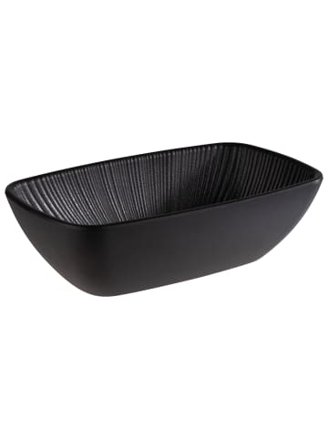 GN Schale in schwarz, 17,6 x 10,8 cm, H: 5,5 cm     