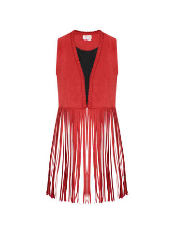 Women Vest in red
