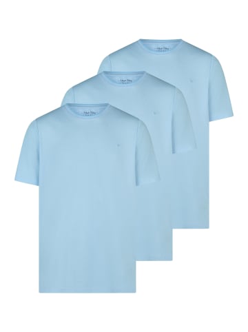 T-Shirt Basic in Hellblau