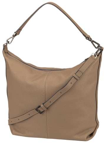 Handtasche Paris M Pebble in Neutral Gray
