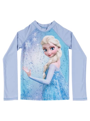 Die Eiskönigin Schwimmset UV-Schutz 50 Badeanzug langarm Shirt Hose in blau