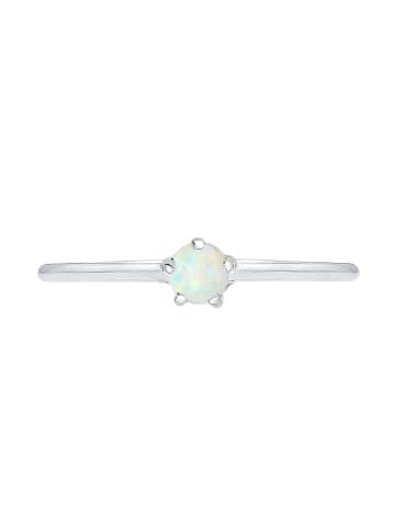 Ring 925 Sterling Silber Verlobungsring in Silber