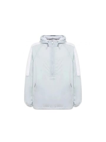 Blau Nylon Shell Jacke
