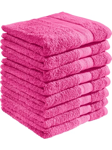 Frottier Duschtuch 8er-Pack Chicago in pink