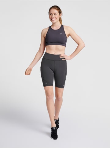 Verstellbare Taille Tight Kurze Hose Women Hw Damen in FORGED IRON